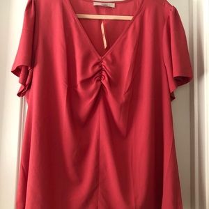 Flutter sleeve blouse